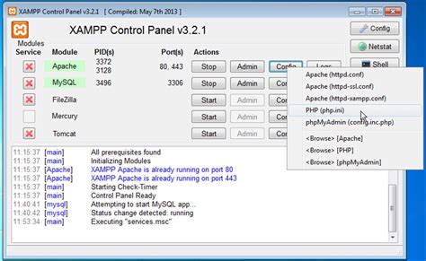 XAMPP download .